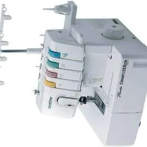 Brother Coverstitch Serger, 2340CV, Sturdy Metal Frame, 1,100 Stitches Per Minute, Trim Trap, Included Snap-on Presser Feet