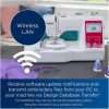 , Wireless LAN Connected, 135 Built in Designs, 4 x 4 Hoop Area, Large 3.7 LCD Touchscreen, USB Port, 10 Font Styles 5