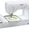 and Machine, 138 Designs, 240 Built in Stitches, Computerized, 5 x 7 Hoop Area, 3.2 LCD Touchscreen Display, 8 Included Feet 3