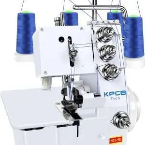 KPCB Serger Sewing Machine with Upgraded LED Light and Accessories Kit, Heavy-Duty Durable Metal Frame Overlock Machines