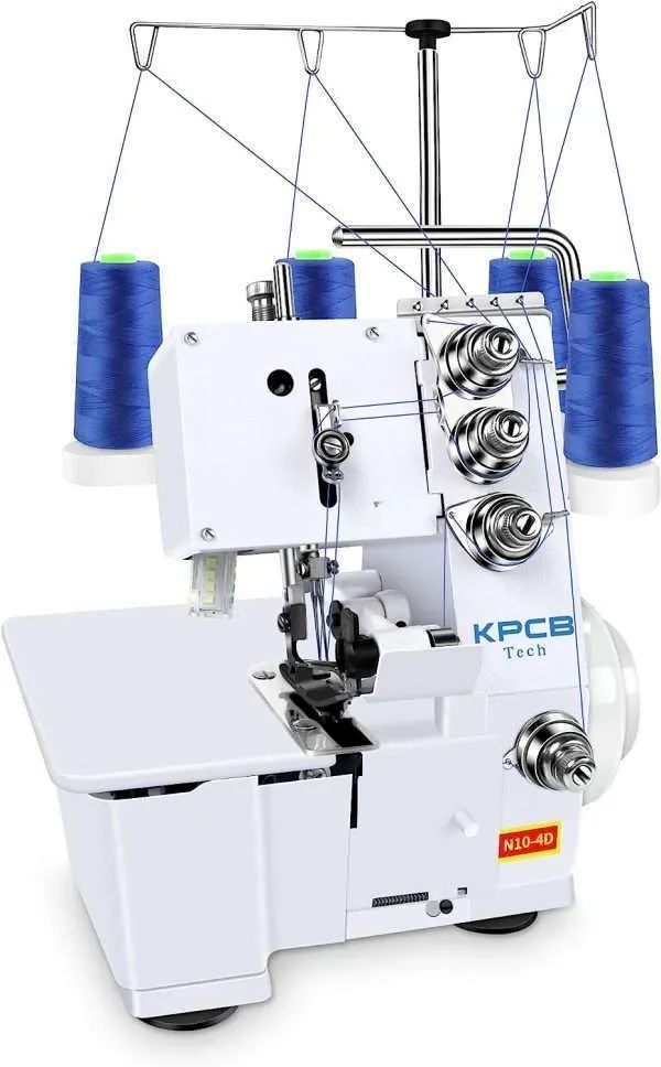 KPCB Serger Sewing Machine with Upgraded LED Light and Accessories Kit, Heavy-Duty Durable Metal Frame Overlock Machines