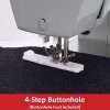 SINGER - 4411 Heavy Duty Sewing Machine With Accessory Kit & Foot Pedal - 69 Stitch Applications - Simple & Great For Beginners - 13
