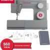Sewing Machine With Accessory Kit & Foot Pedal - 69 Stitch Applications - Simple & Great For Beginners - 2
