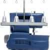 SINGER - S0230 Serger Overlock Machine With Included Accessory Kit - Heavy Duty Frame - 1300 Stitches Per Min - 4 Thread - Differential Feed - Making The Cut Edition, Blue - 3