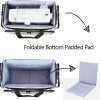 Case with Removable Padding Pad, Travel Case for and Accessories (Fit for Most Standard Machines), Gray Dots 2
