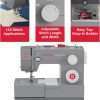 Machine With Included Accessory Kit, 110 Stitch Applications 4432, Perfect For Beginners, Gray 4