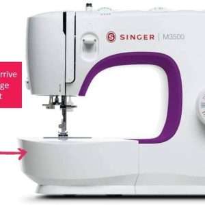 SINGER - M3500 Sewing Machine With Accessory Kit & Foot Pedal - 110 Stitch Applications - Simple & Great for Beginners - 6