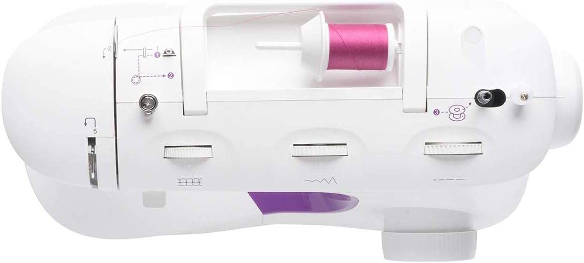 SINGER - M3500 Sewing Machine With Accessory Kit & Foot Pedal - 110 Stitch Applications - Simple & Great for Beginners - 7