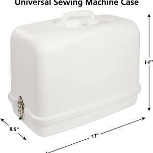SINGER - Universal Hard Carrying Case 611.BR for Most Free-Arm Portable Sewing Machines - 3
