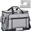 cab55 Sewing Machine Case, Sewing Machine Carrying Bag with Removable Padding Pad, Tote Bag for Sewing Machine and Extra Sewing Accessories - 1