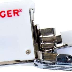 SINGER - Even Feed Walking Presser Foot - Fork, Perfect for Matching Stripes & Plaids, Quilting & Sewing with Pile Fabrics - 1