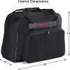 SINGER , Black, Spacious Fits Most Standard Sewing Machines and Sergers, Fully Padded Interior, Durable Canvas Exterior, Easy Zip, Large Front Pocket, Easy Transport 2