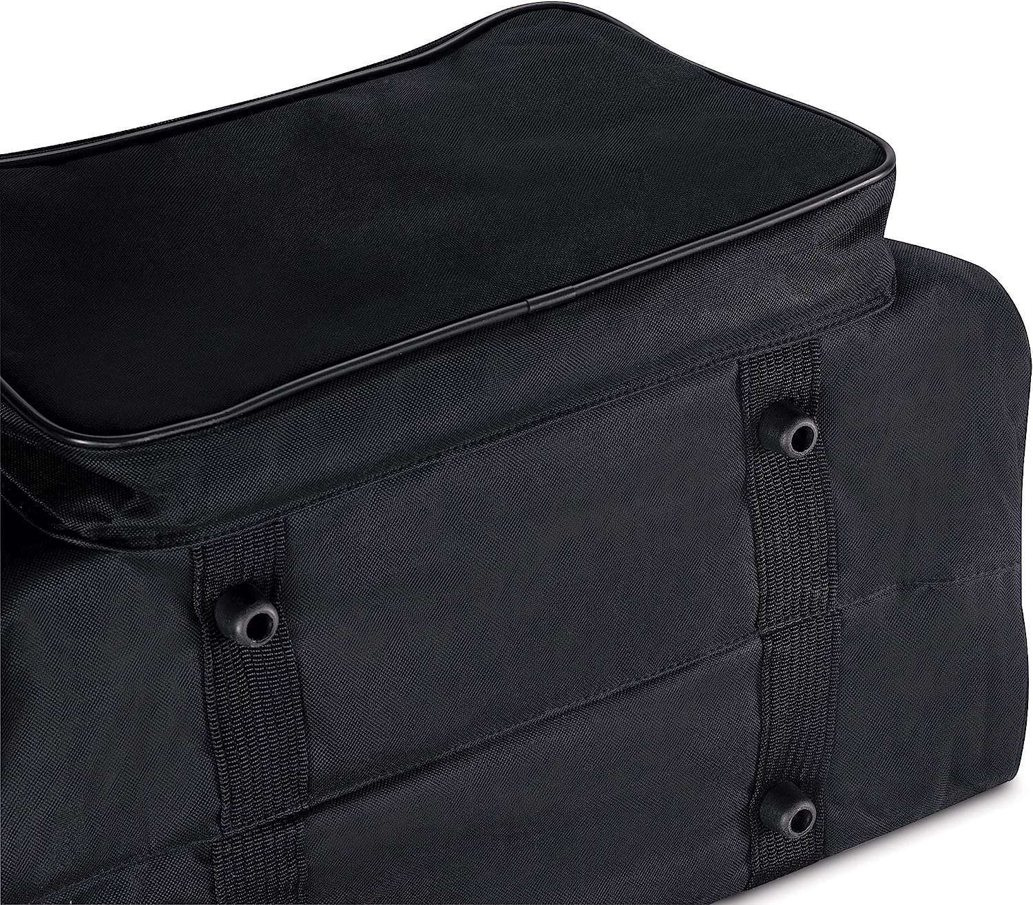 SINGER - Machine Carrying Case, Black, Spacious Case Fits Most Standard Sewing Machines and Sergers, Fully-Padded Interior, Durable Canvas Exterior, Easy Zip, Large Front Pocket, Easy Transport - 4