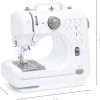 Best Choice Products Compact Sewing Machine, 42-Piece Beginners Kit, Multifunctional Portable 6V for Beginner w- 12 Stitch Patterns, Light, Foot Pedal, Storage Drawer - 7