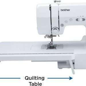 Brother CS7000X Computerized Sewing and Quilting Machine, 70 Built-in Stitches, LCD Display, Wide Table, 10 Included Feet, White - 2