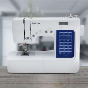 Brother CS7000X Computerized Sewing and Quilting Machine, 70 Built-in Stitches, LCD Display, Wide Table, 10 Included Feet, White - 3