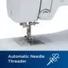 and Quilting Machine, 70 Built in Stitches, LCD Display, Wide Table, 10 Included Feet, White 5