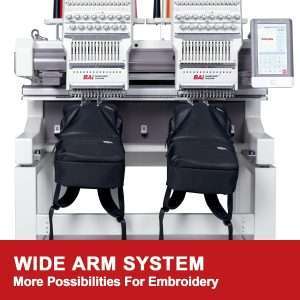 BAi VisionV22-2 Embroidery Machine Double Head Multi Needles Embroidery Machine for Hat, Heavy Duty Structure Industrial Embroidery Machine - 5