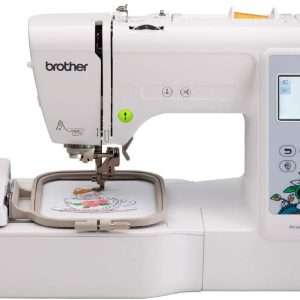 Brother Embroidery Machine, PE535, 80 Built-in Embroidery Designs, 9 Font Styles, 4 x 4 Embroidery Area, Large 3.2 LCD Touchscreen, USB Port - 1