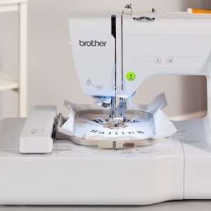 Brother Embroidery Machine, PE535, 80 Built-in Embroidery Designs, 9 Font Styles, 4 x 4 Embroidery Area, Large 3.2 LCD Touchscreen, USB Port - 10