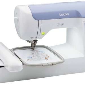 Brother Embroidery Machine PE800, 138 Built-in Designs, 5 x 7 Hoop Area, Large 3.2 LCD Touchscreen, USB Port, 11 Font Styles - 2