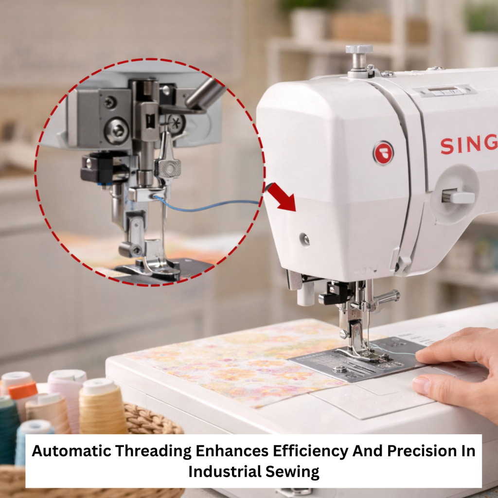 Automatic Threading Enhances Efficiency And Precision In Industrial Sewing