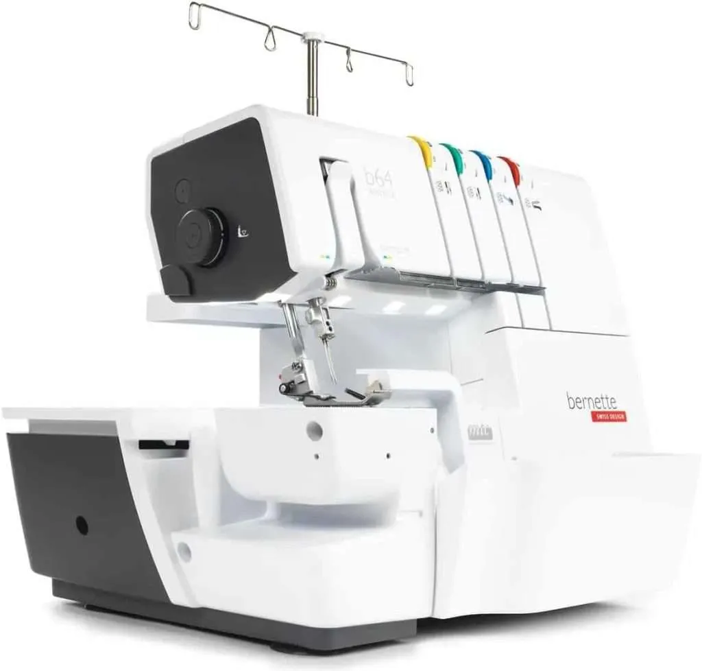 Reference product front view — air threading serger guide