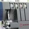 SINGER - Heavy Duty Serger Overlock Machine - Metal Frame - 2-3-4 Thread Capacity - 60% Larger Cutting Knife Grey - 2