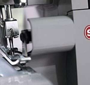 SINGER - Heavy Duty Serger Overlock Machine - Metal Frame - 2-3-4 Thread Capacity - 60% Larger Cutting Knife Grey - 3