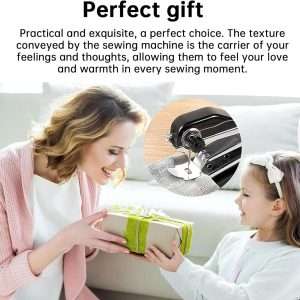 Handheld sewing machine, beginner's sewing kit with storage, two power supply modes, electric switch, simple operation, portable mini sewing machine, beginner's sewing machine - 7