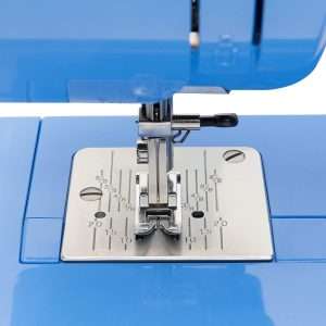 Janome Blue Couture Easy-to-Use Sewing Machine with Interior Metal Frame, Bobbin Diagram, Tutorial Videos, Made with Beginners in Mind! - 6