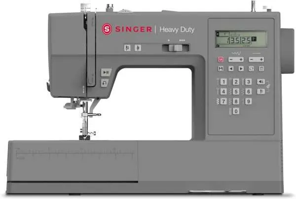 SINGER Heavy Duty 6700C Computerized Sewing Machine with Accessory Kit | Strong Motor with Enhanced Piercing Power, 411 Stitch Applications, LCD Screen, Full Metal frame & 1-step ButtonholeSINGER Heavy Duty 6700C Computerized Sewing Machine with Accessory Kit | Strong Motor with Enhanced Piercing Power, 411 Stitch Applications, LCD Screen, Full Metal frame & 1-step Buttonhole