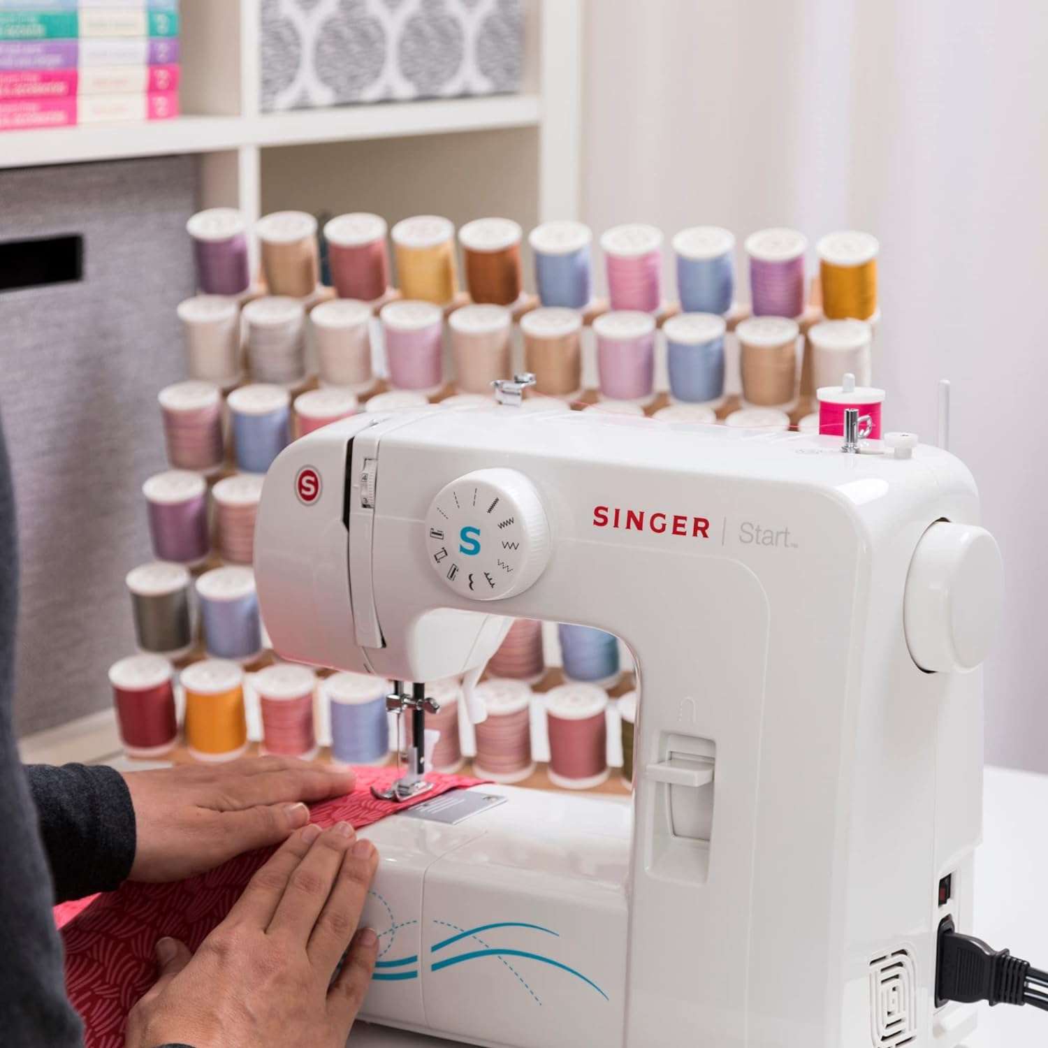 SINGER - Start 1304 Sewing Machine with 6 Built-in Stitches, Free Arm Sewing Machine - Best Sewing Machine for Beginners - 2