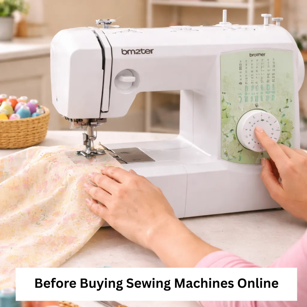 Before Buying Sewing Machines Online