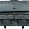 Everything Mary XXL Rolling Sewing Tote, Black & Floral - Rolling Carrying Storage Cover Case Compatible with Large Brother and Singer Machines - Universal Travel & Craft Tote Bag - 4
