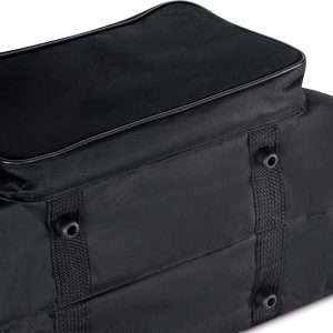 SINGER - Machine Carrying Case, Black, Spacious Case Fits Most Standard Sewing Machines and Sergers, Fully-Padded Interior, Durable Canvas Exterior, Easy Zip, Large Front Pocket, Easy Transport - 4