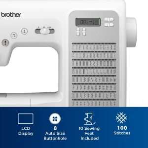 Brother CP100X Computerized Sewing and Quilting Machine - 4