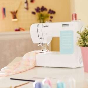 Brother CP60X Computerized Sewing Machine, 60 Built-in Stitches, LCD Display, 7 Included Feet, White - 2