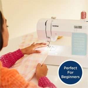 Brother CP60X Computerized Sewing Machine, 60 Built-in Stitches, LCD Display, 7 Included Feet, White - 6