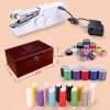 , held Device Heavy duty, Portable, Wooden Box with 153 Pcs Kit 3