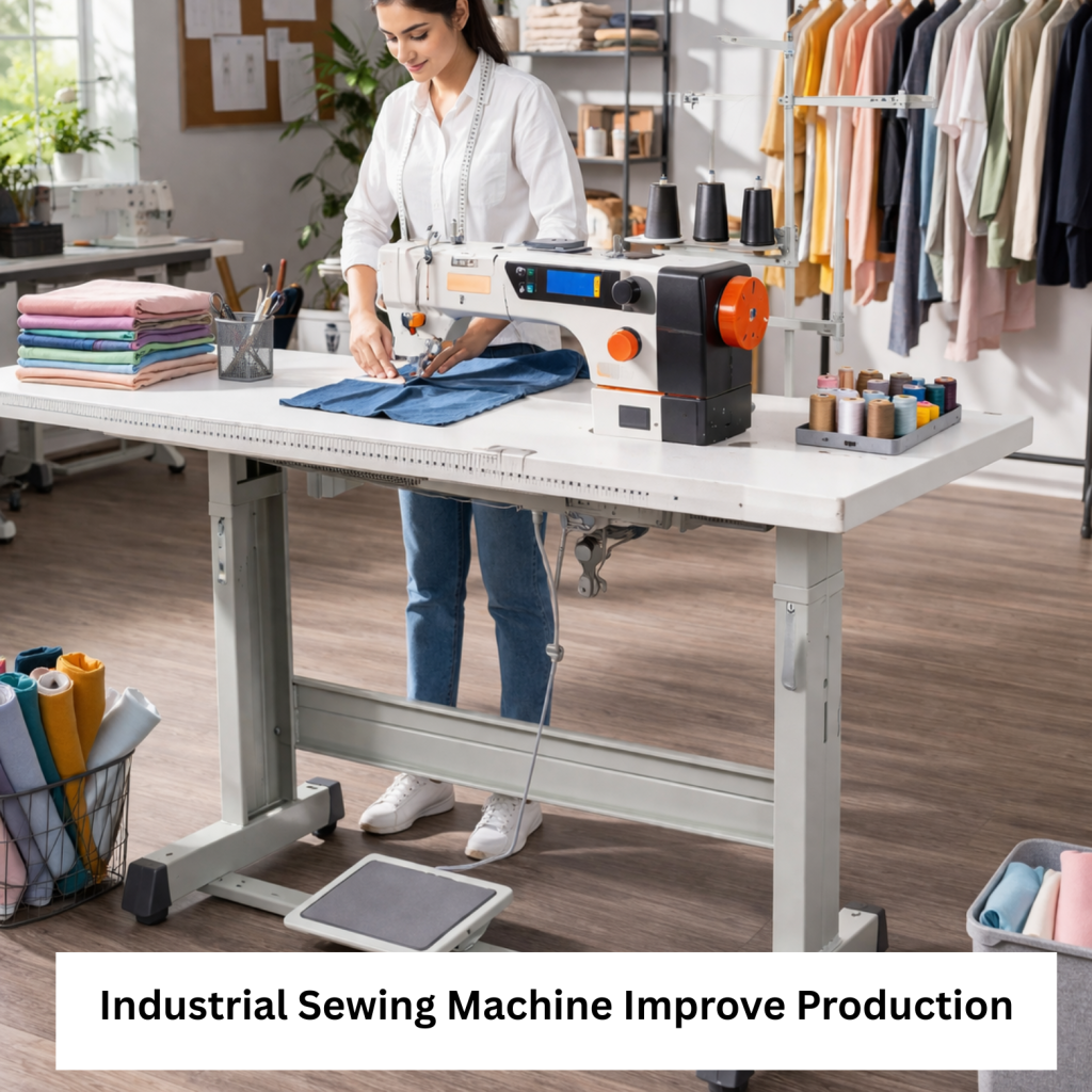 Industrial Sewing Machine Improve Production