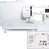 Janome JW8100 Fully-Featured Computerized Sewing Machine with 100 Stitches, 7 Buttonholes, Hard Cover, Extension Table and 22 Accessories - 1