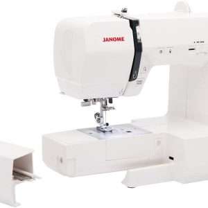 Janome JW8100 Fully-Featured Computerized Sewing Machine with 100 Stitches, 7 Buttonholes, Hard Cover, Extension Table and 22 Accessories - 3