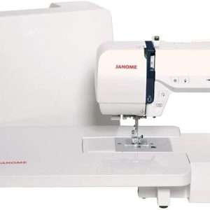 Janome JW8100 Fully-Featured Computerized Sewing Machine with 100 Stitches, 7 Buttonholes, Hard Cover, Extension Table and 22 Accessories - 4