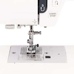 Janome JW8100 Fully-Featured Computerized Sewing Machine with 100 Stitches, 7 Buttonholes, Hard Cover, Extension Table and 22 Accessories - 5