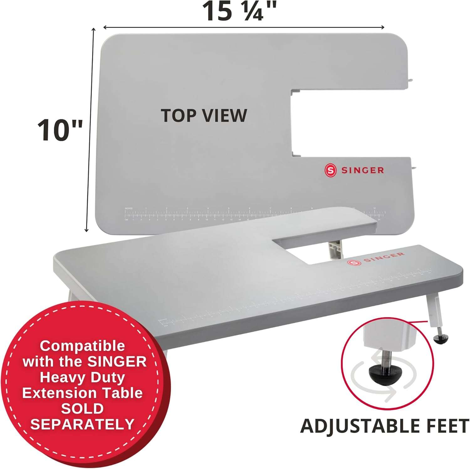 SINGER Heavy Duty 4432 High Speed Black Sewing Machine with Accessory Kit - Strong Motor with Enhanced Piercing Power, 110 Stitch Applications, Full Metal frame, 1-step Buttonhole & LED Light - 10