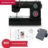 SINGER Heavy Duty 4432 Machine with Accessory Kit Strong Motor with Enhanced Piercing Power, 110 Stitch Applications, Full Metal frame, 1 step Buttonhole & LED Light 2