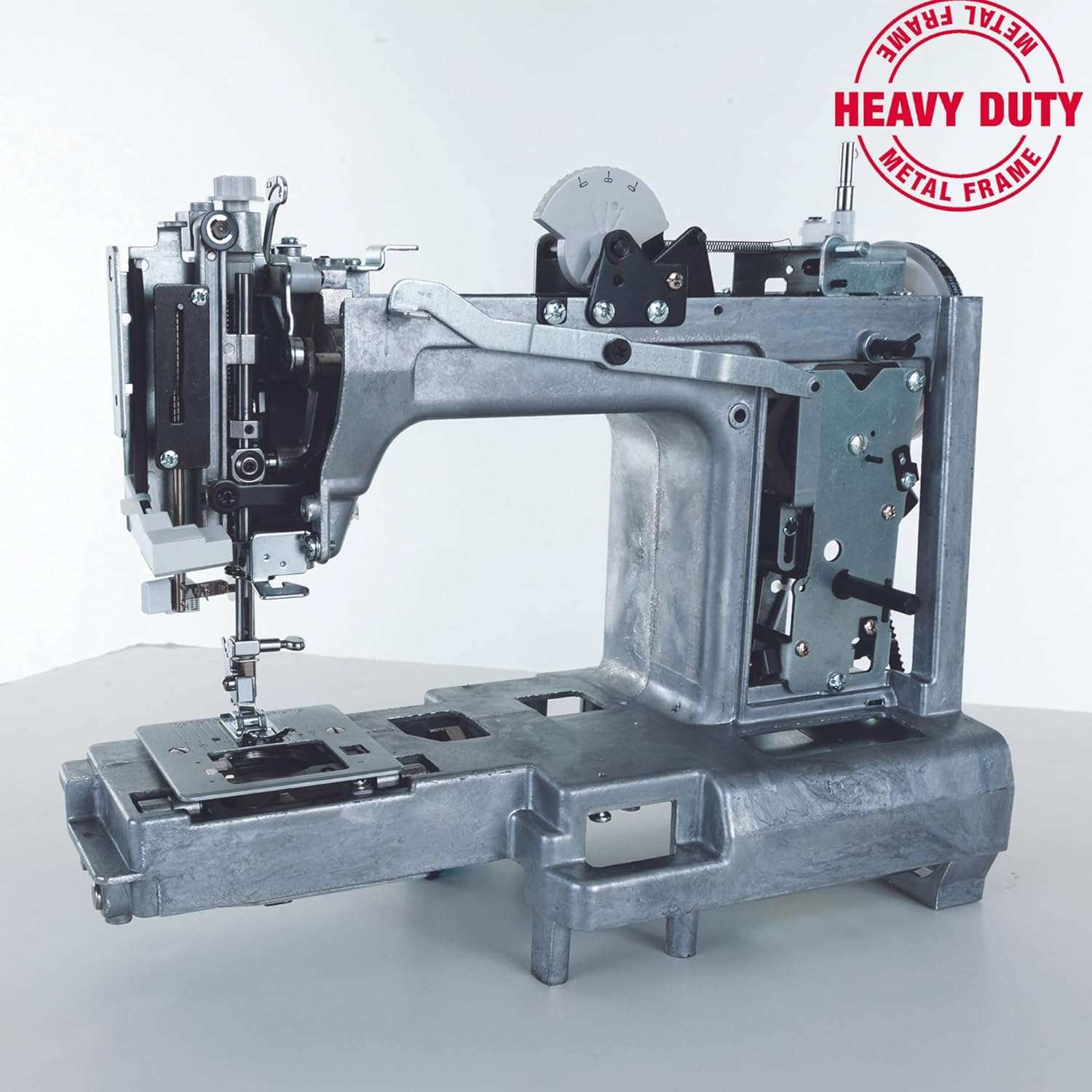 SINGER Heavy Duty 4432 High Speed Black Sewing Machine with Accessory Kit - Strong Motor with Enhanced Piercing Power, 110 Stitch Applications, Full Metal frame, 1-step Buttonhole & LED Light - 9