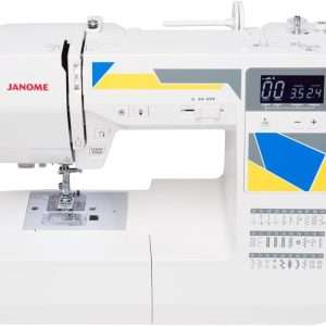 Janome MOD-30 Computerized Sewing Machine with 30 Built-In Stitches, 3 One-Step Buttonholes, Drop Feed and Accessories - 9