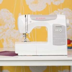 SINGER C5200 Computerized Sewing & Quilting Machine with Extension Table & Accessory Kit - 180 Stitch Applications, Touch Button Stitch Selection, LCD Screen, Full Metal Frame & 1-step Buttonhole - 9